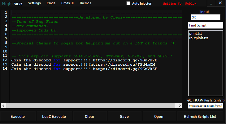 Roblox Executor Gui Fluxx Robux Hack Website Already Done Free