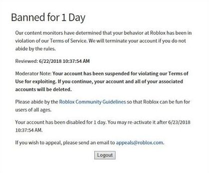 Ban Bypass Destroying Roblox - banned roblox accounts